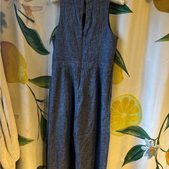Linen blend banana republic romper 6p - Picture 3 of 6